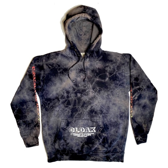 CLOAK Intergalactic Expedition Toe Dye Hoodie - Picture 2 of 11